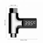 Termômetro Digital para Chuveiro e Torneira em LED - ThermoWater™