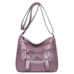 Bolsa Couro Gentle Roxo