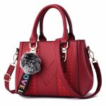 Bolsa Couro Lovely Vermelho